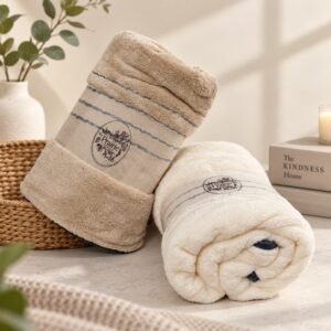 Prairie Ultra-Absorbent Microfiber Hair Towel – 70 × 140 cm